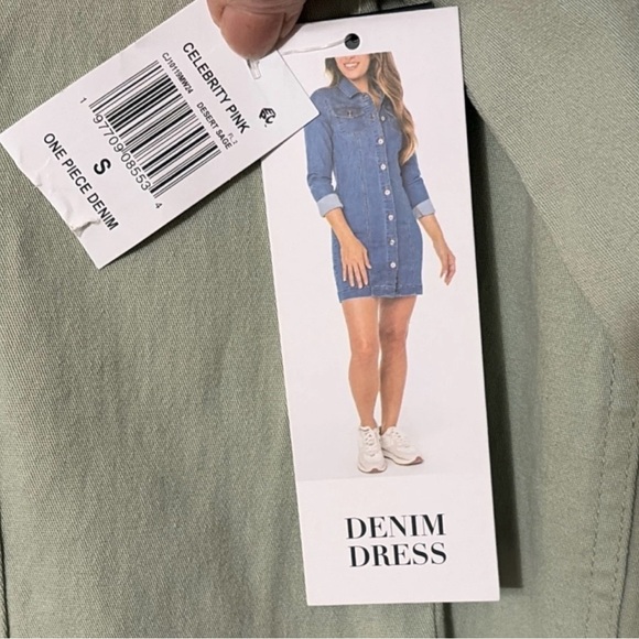 Celebrity Pink Sage Utility dress or Jacket - Picture 3 of 8